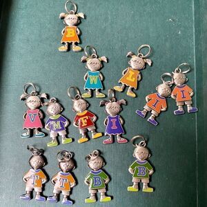 𝅺GANZ My Kid initial charms Lot of 13 NWOT